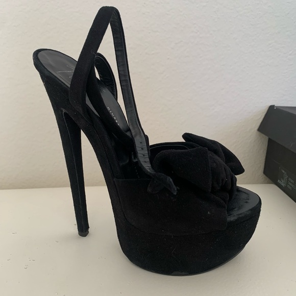Giuseppe Zanotti Platform sandals in Black. - Picture 4 of 8